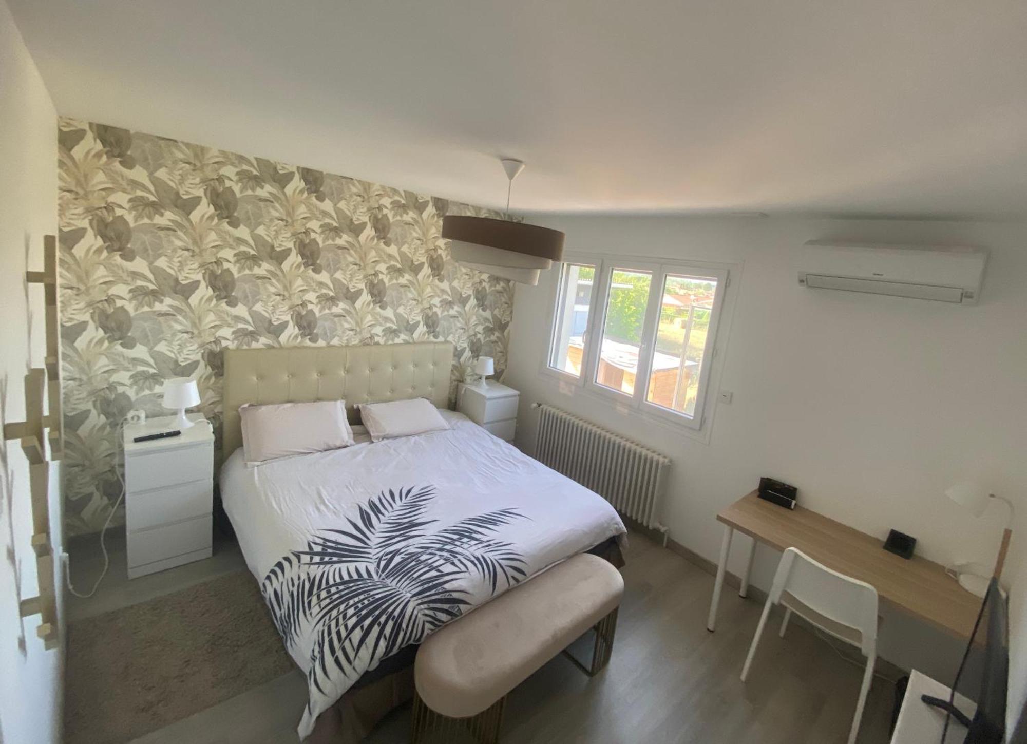 Chambre privée chez l habitant avec piscine de 1 à 3 chambres Grieges Quarto foto